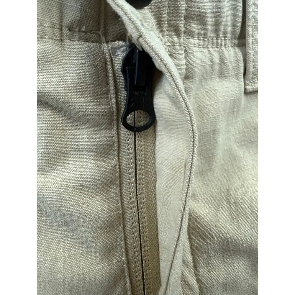 Under Armour Mens Pants 34x30 Tan Khaki Loose Fit Performance Athletic Golf